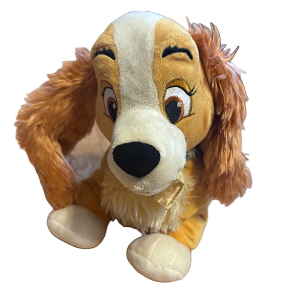 Disney Store Lady and the Tramp Cocker Spaniel Plush Stuffed Animal Dog